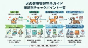 犬の健康管理完全ガイド｜年齢別チェックポイント一覧