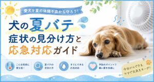 犬の夏バテ症状の見分け方と応急対応ガイド