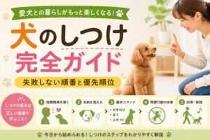 犬のしつけ完全ガイド｜失敗しない順番と優先順位